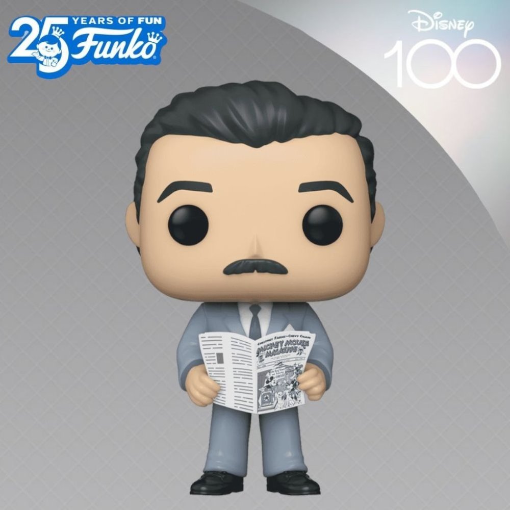 Funko Pop! Disney 100 Walt Disney With Magazine Figure #78!